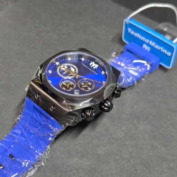 TechnoMarine Reef Sun Men's Watch - 45mm, Blue (TM-523001) - Picture 5 of 13